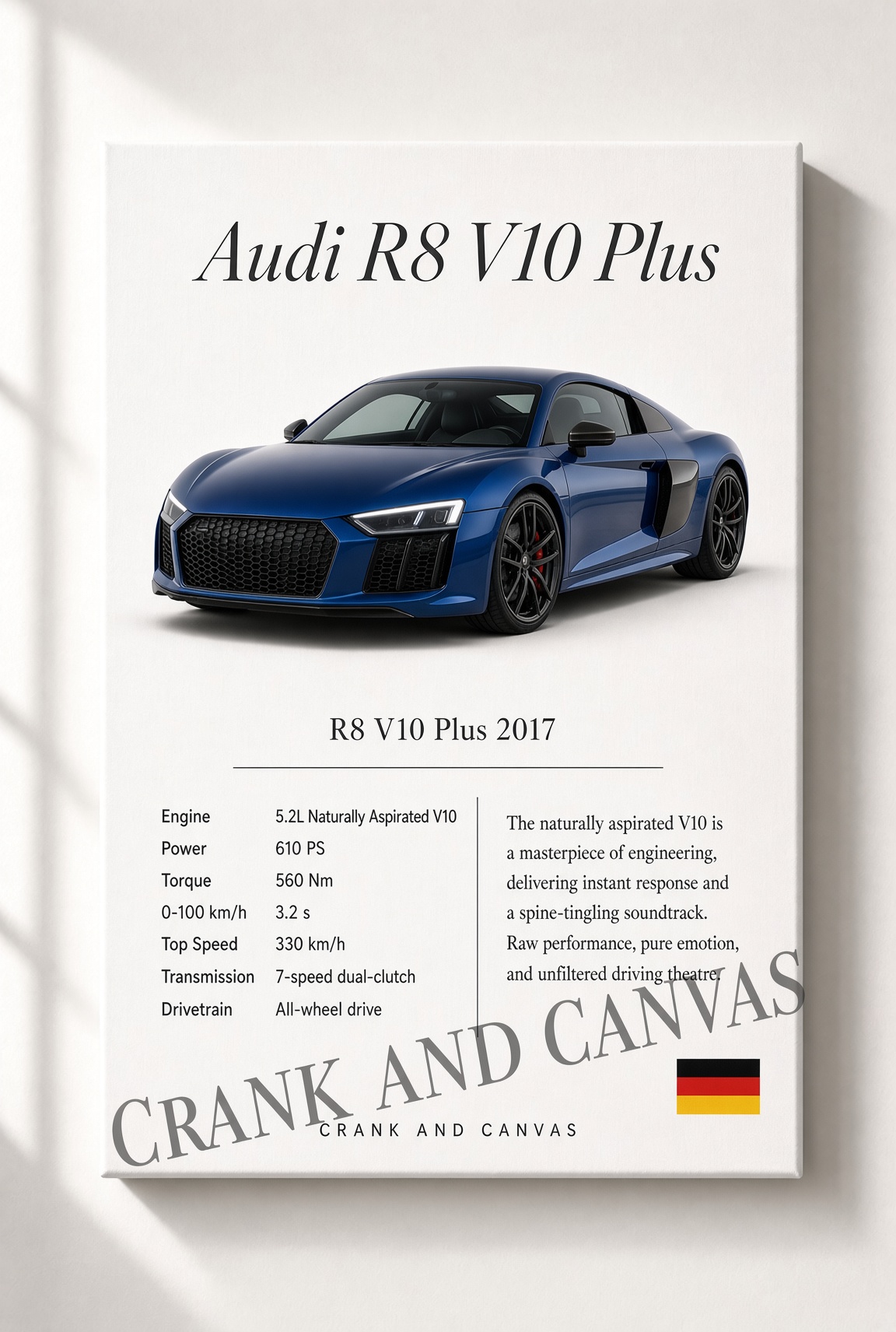 Audi R8 V10 Plus