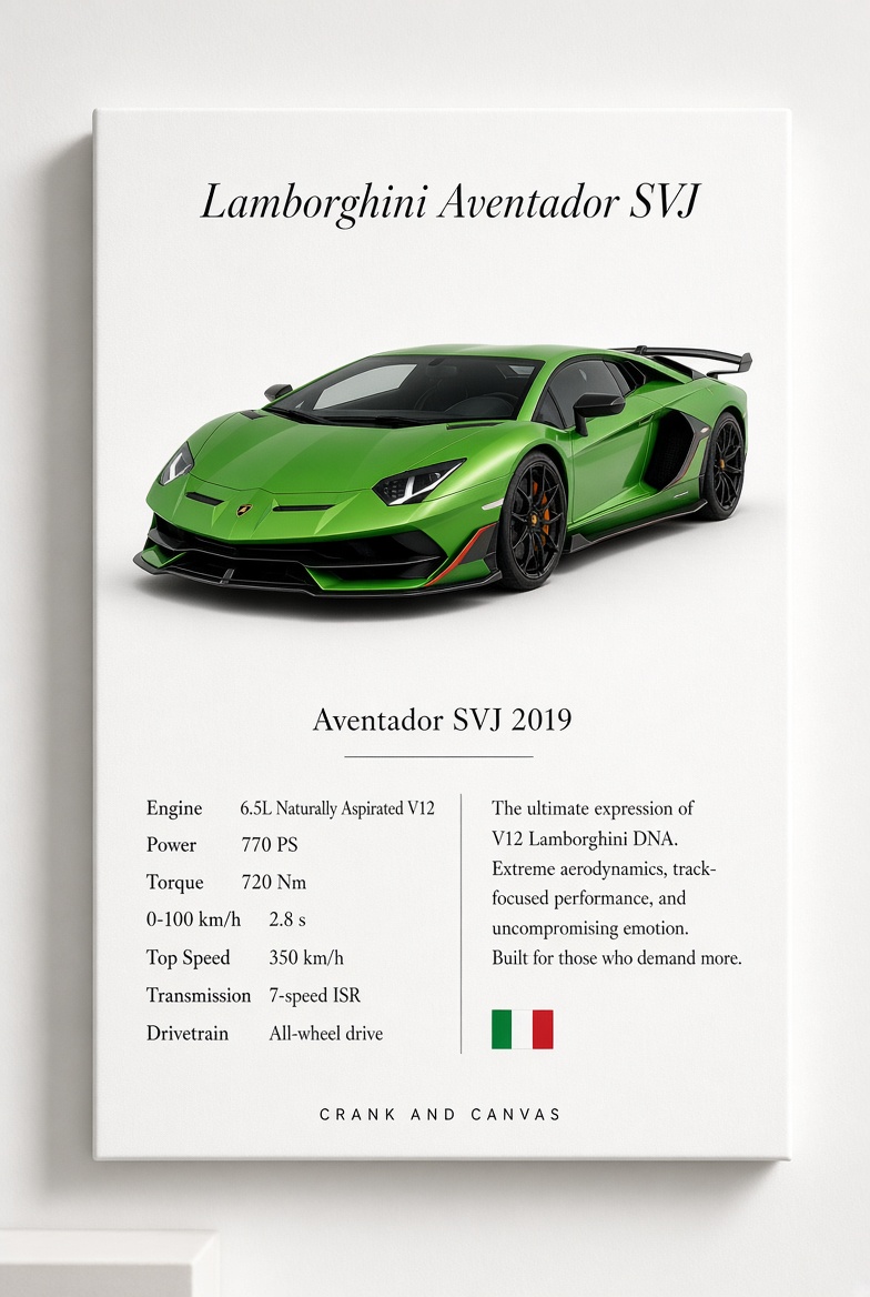 Lamborghini Aventador SVJ